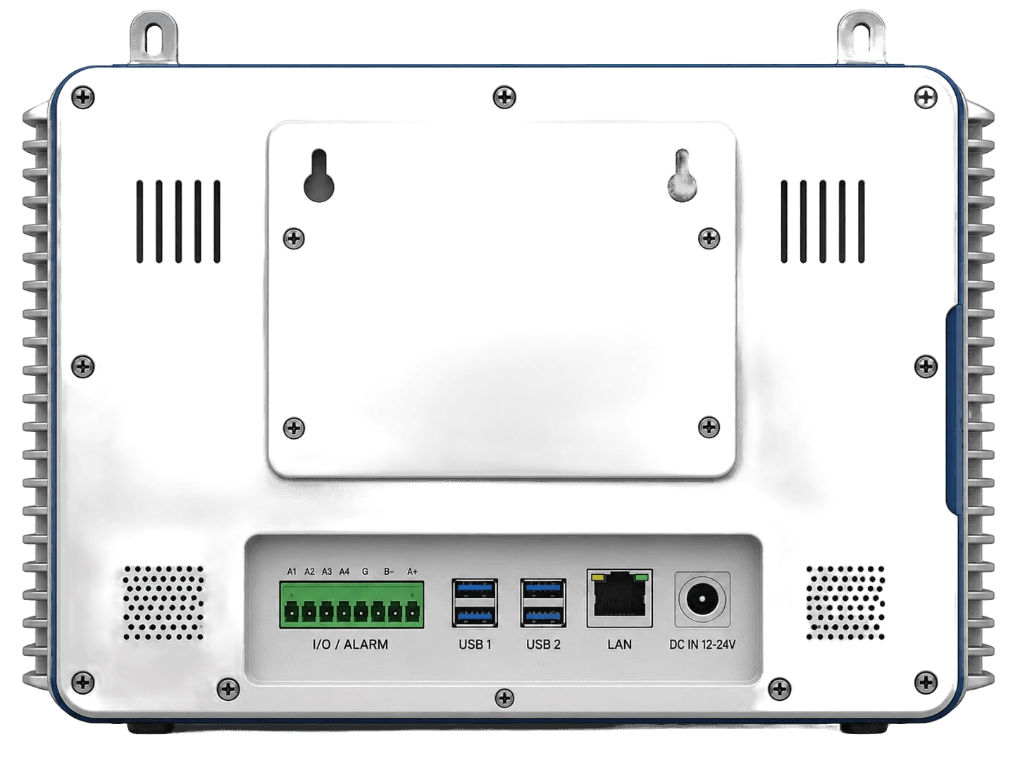 NETRA OT Environment Monitor — Back view